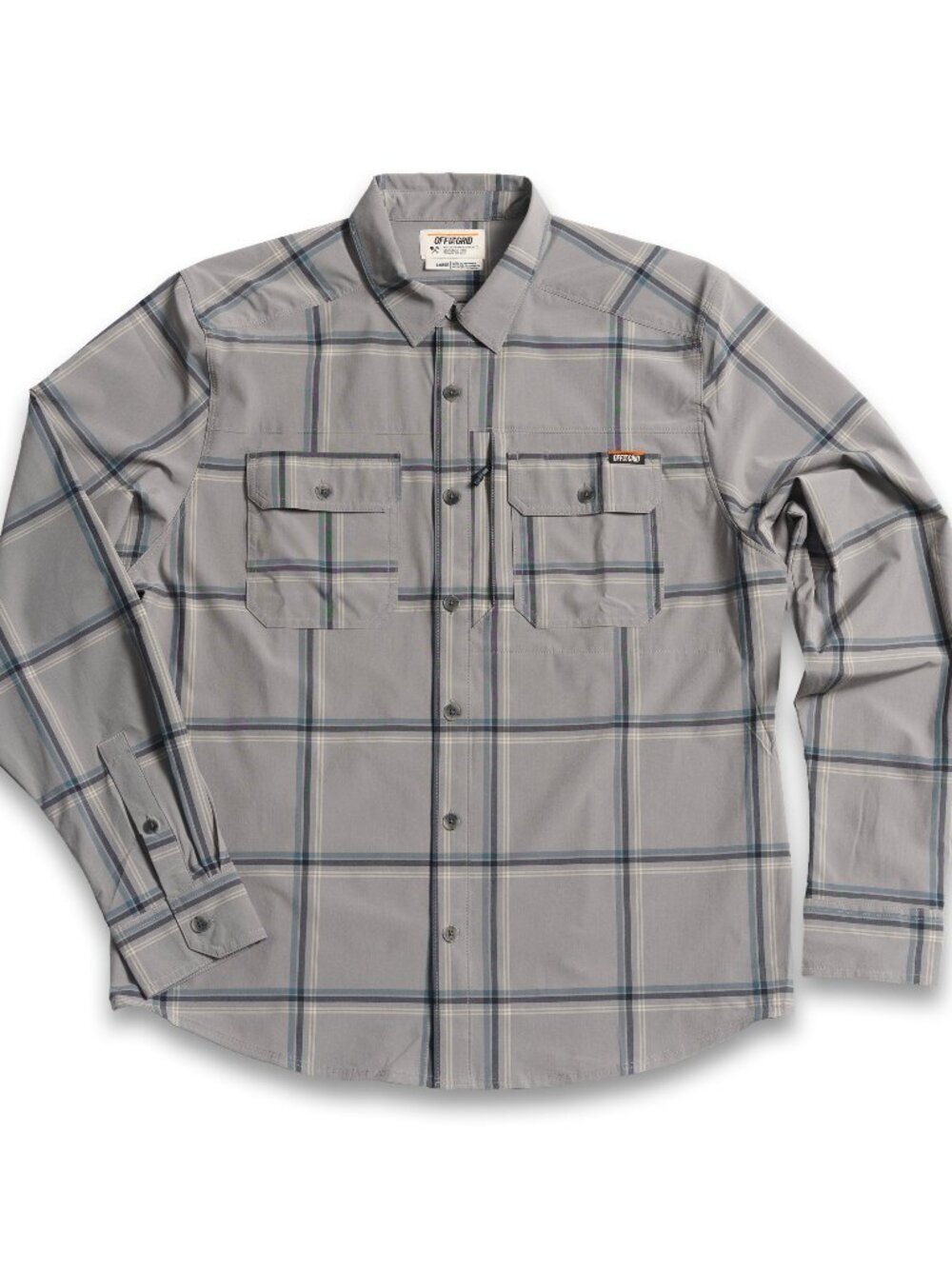 Off The Grid Surplus Scrimshaw LS - Steeple Grey